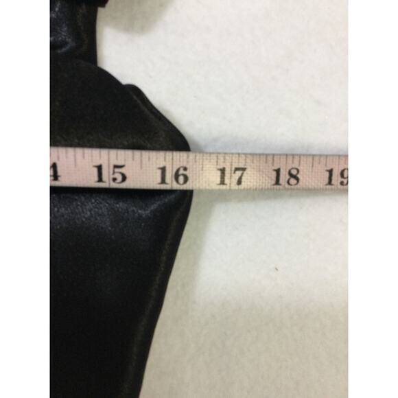 AW BRIDAL 6 S black Celestia bridesmaid formal gala prom maxi dress NEW B68 - Picture 6 of 9